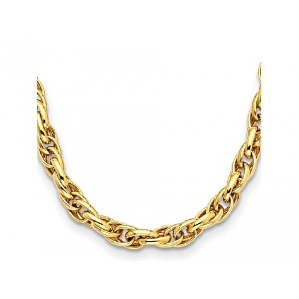 Goldplattierte Silberhalskette