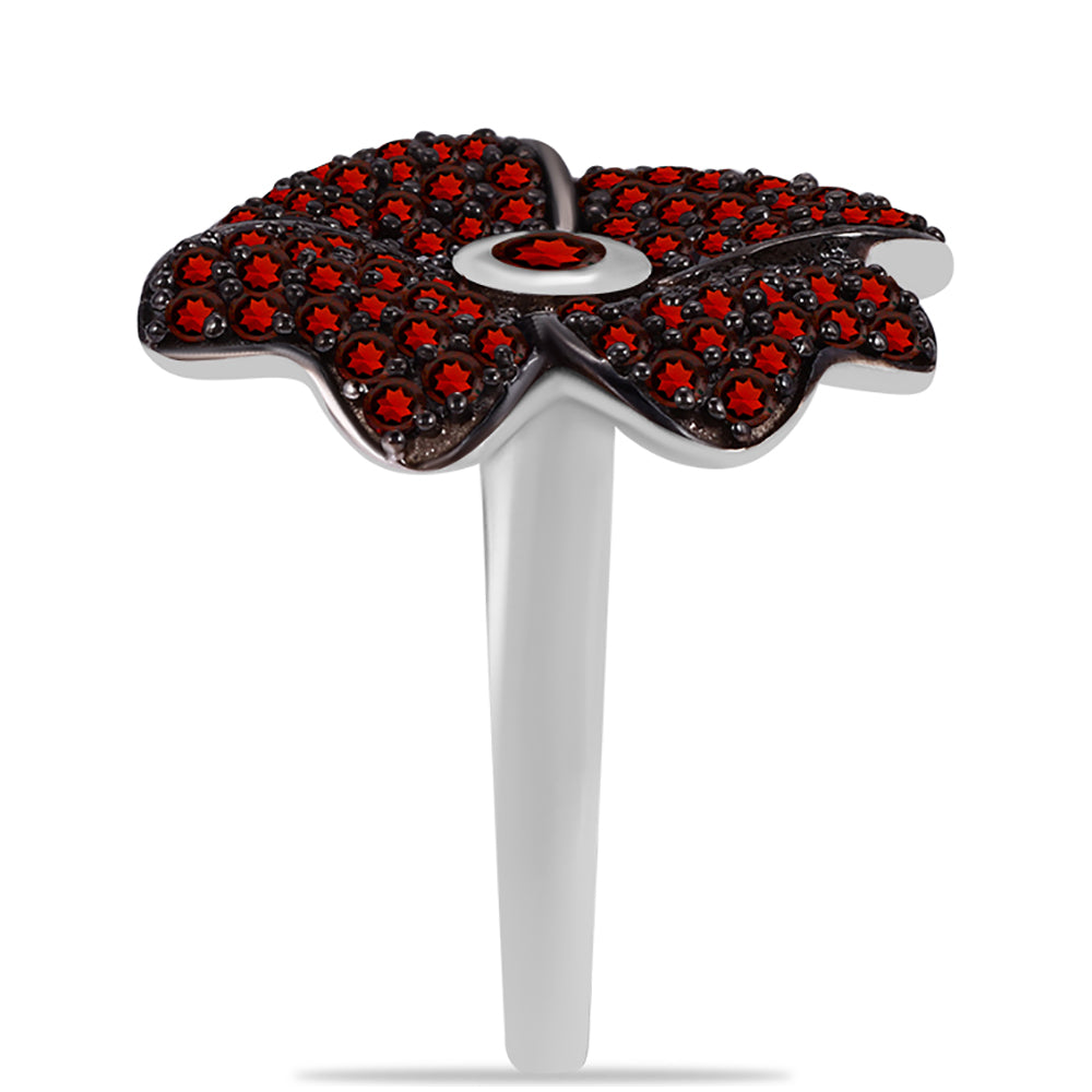 Silberring mit Barton Granat