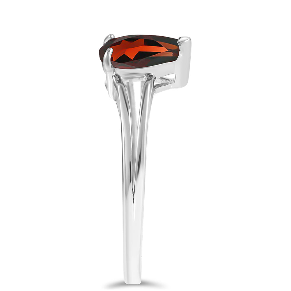 Silberring mit Barton Granat