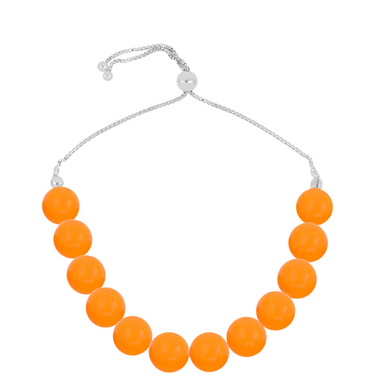 Silberarmband mit gelbem Jade