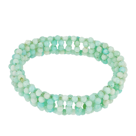 Nugget Armband mit Amazonit