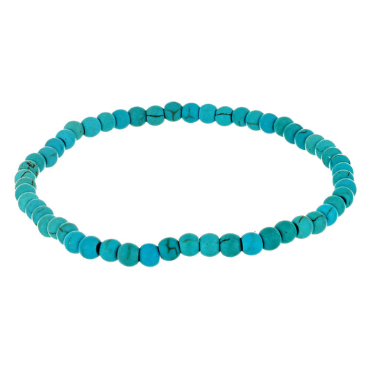 Nugget Armband mit Dornröschen Türkis