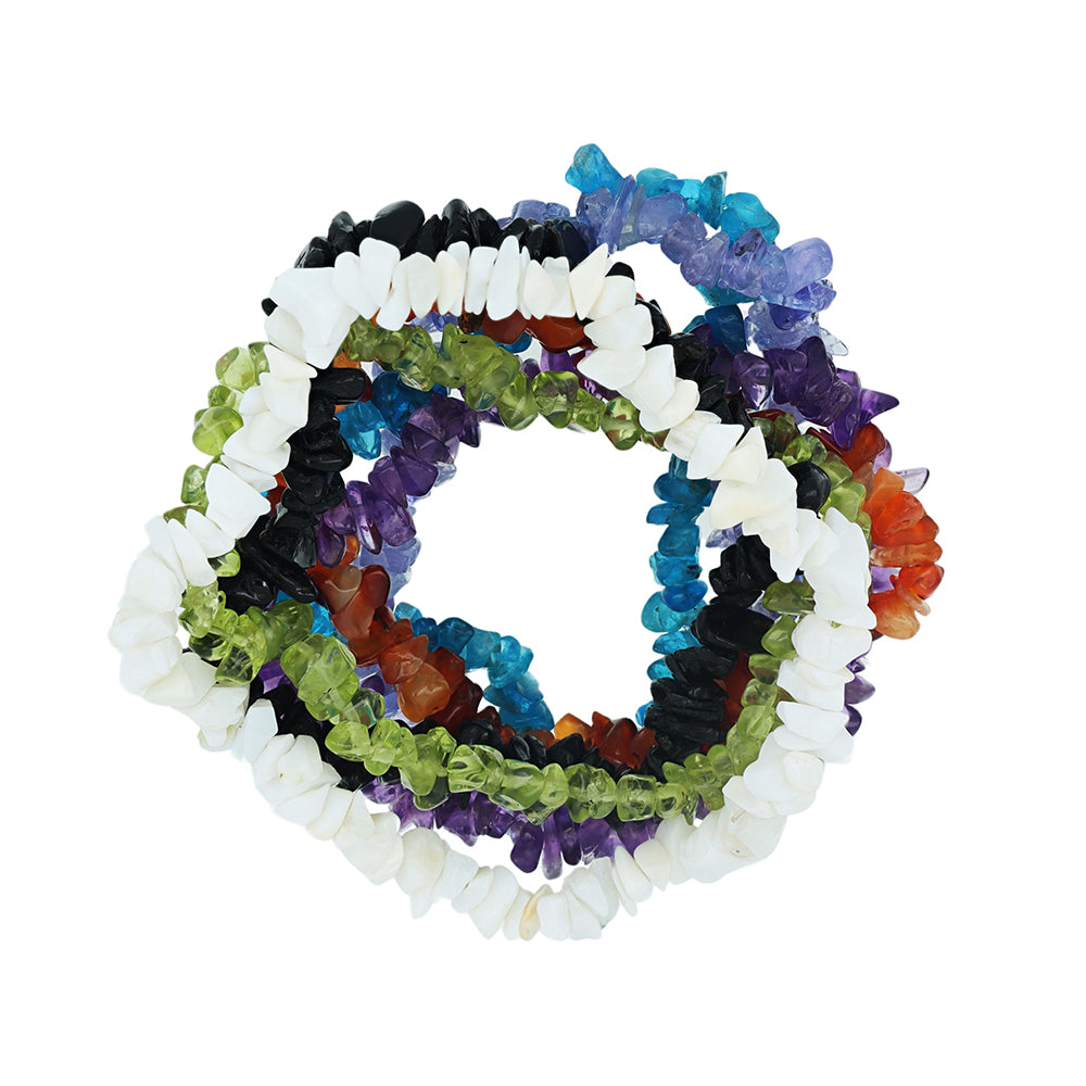 Schmuckgarnitur aus Nugget mit Tansanit und marokkanischem Amethyst