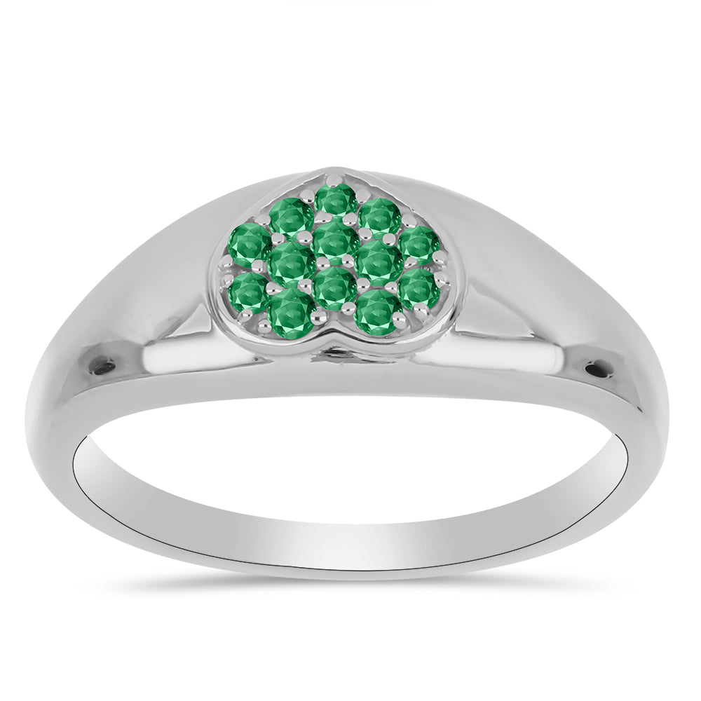 Silberring mit natürlichem Alexandrit 3