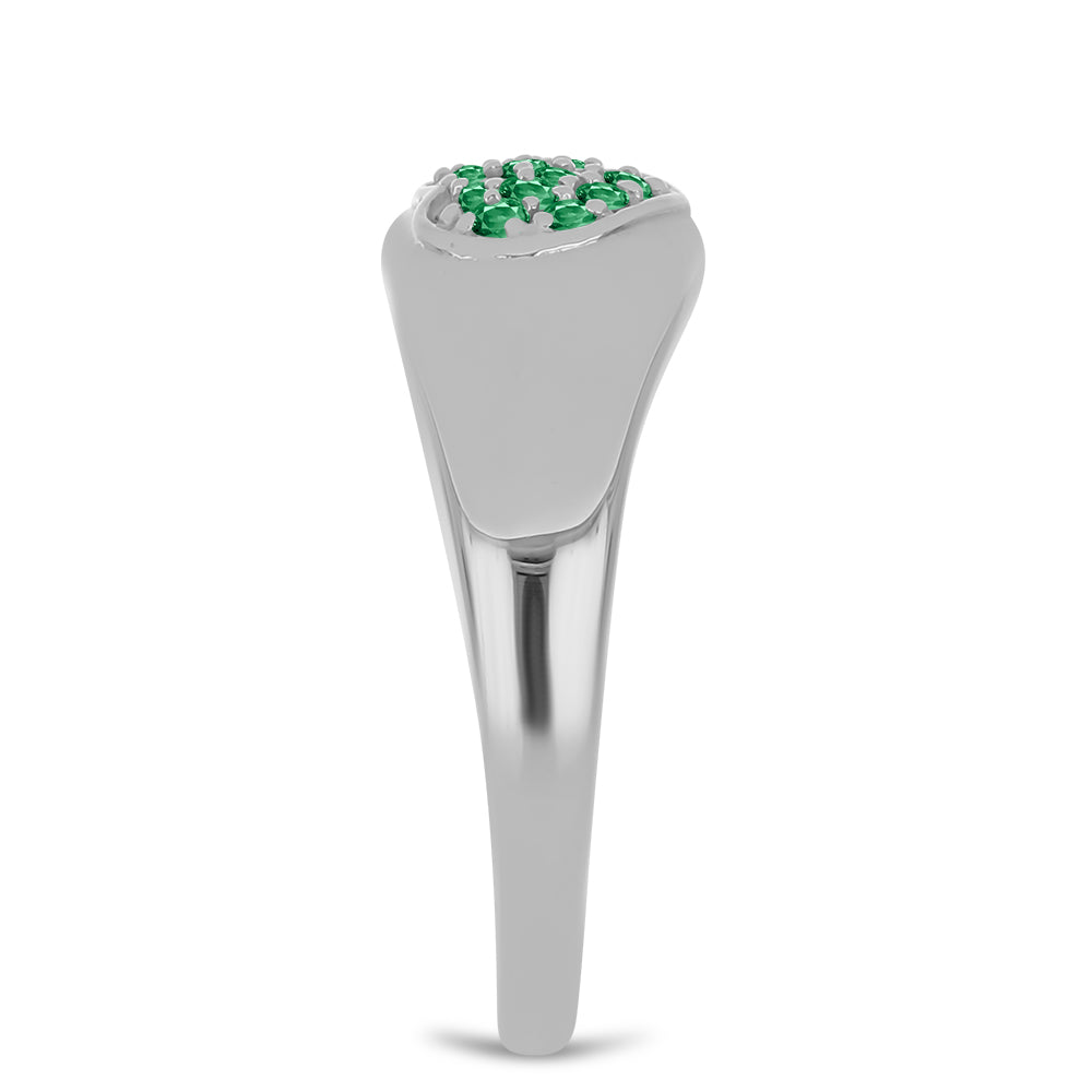 Silberring mit natürlichem Alexandrit 4