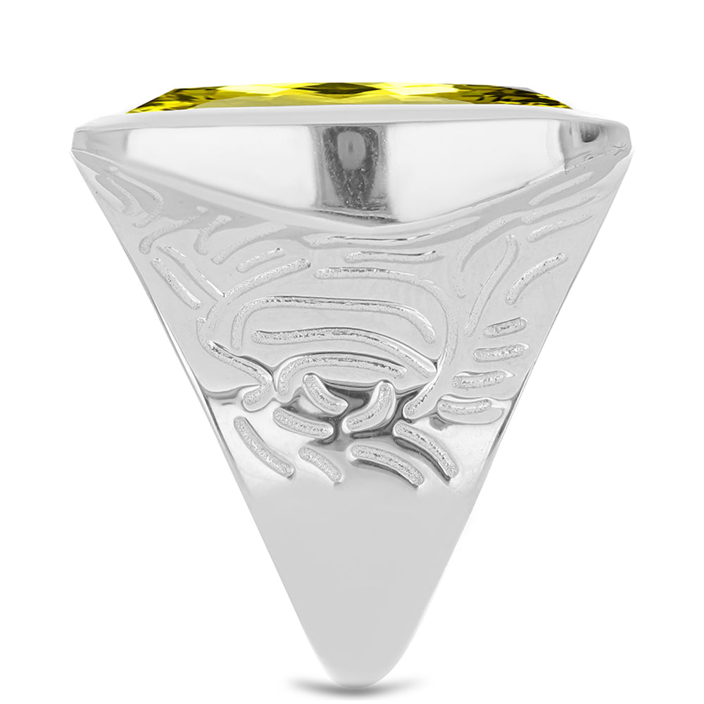 Silberring mit Zitronentopas 4