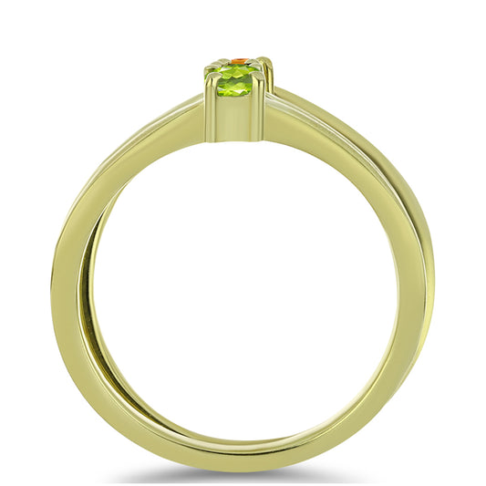 schmuckgarnitur aus Goldplattierte Silber mit australischem blauem Saphir und Padparadscha Saphir