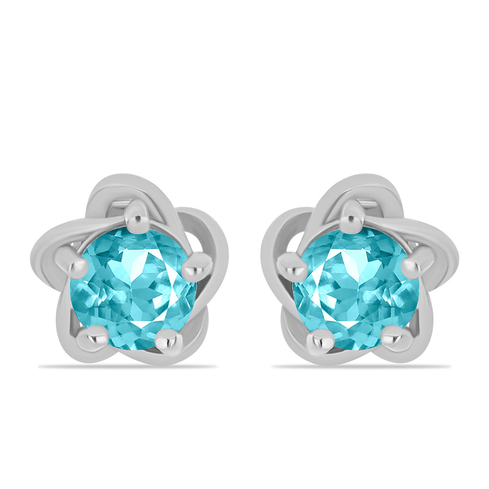 schmuckgarnitur aus Silber mit Paraiba Quarz 2