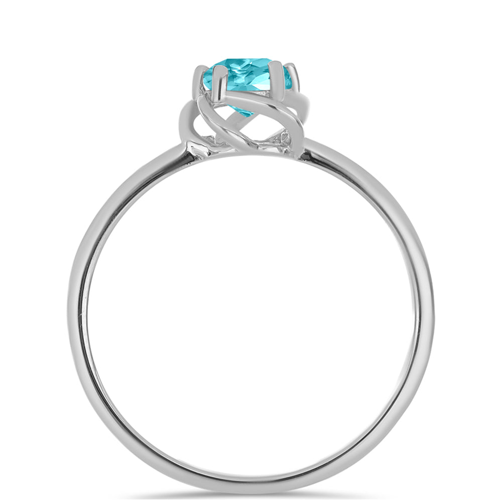 schmuckgarnitur aus Silber mit Paraiba Quarz 7
