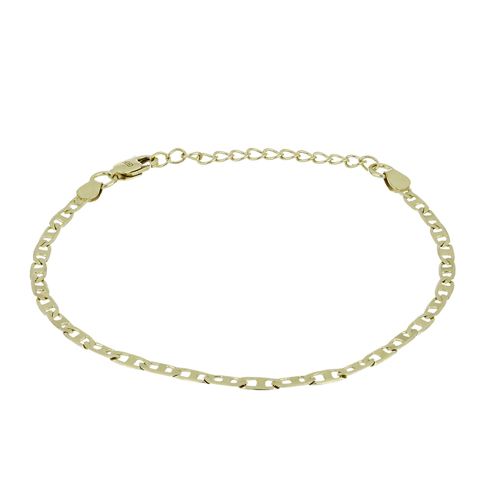 Goldplattiertes Silberarmband