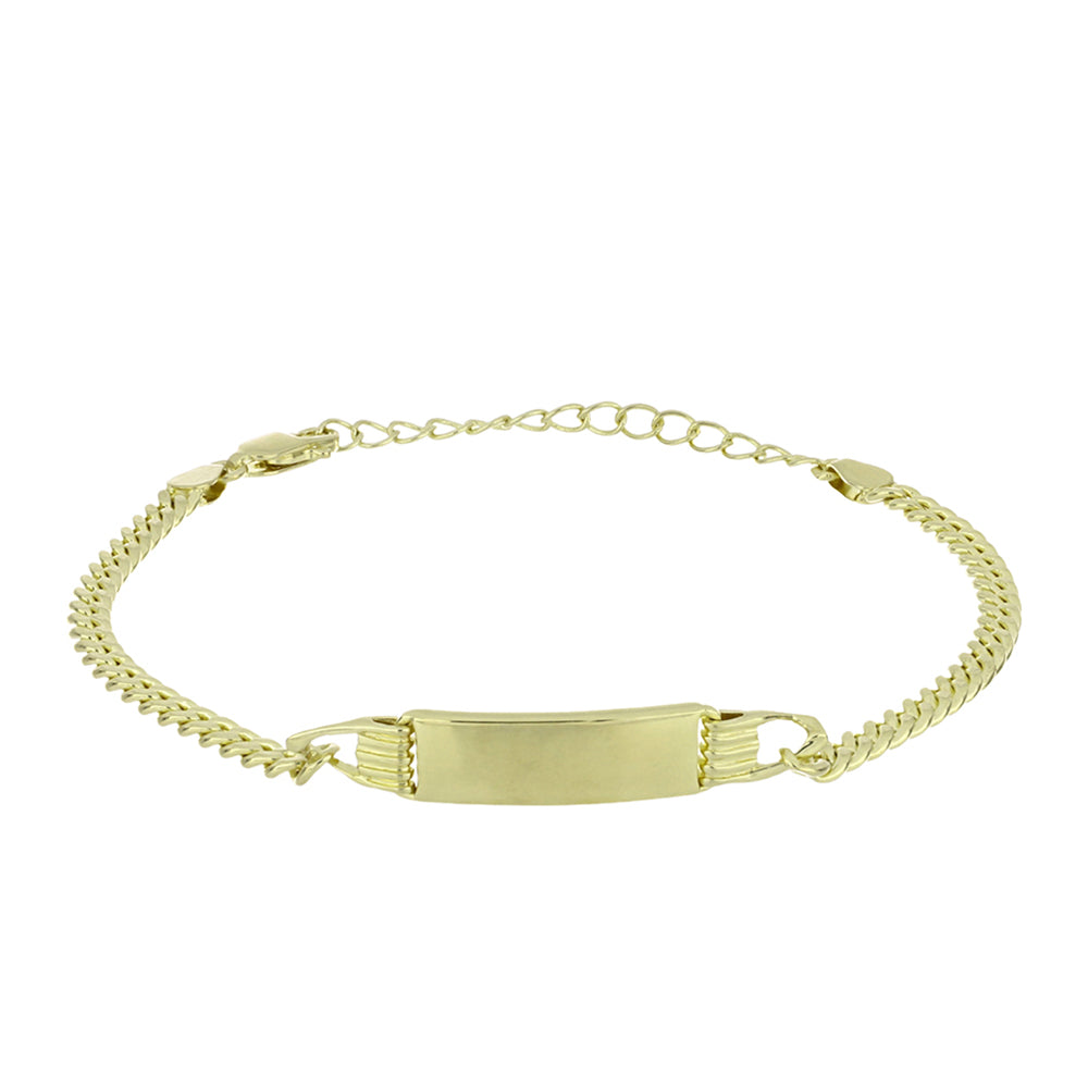 Goldplattiertes Silberarmband