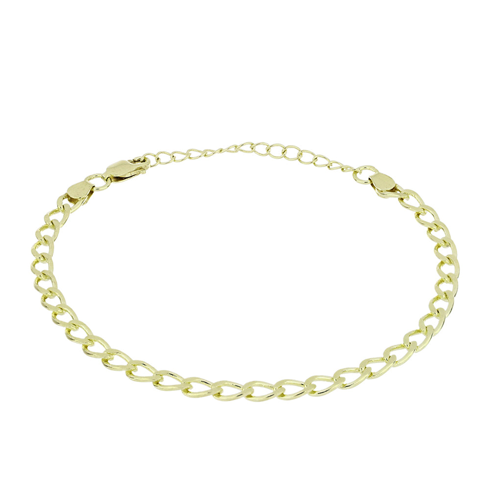 Goldplattiertes Silberarmband