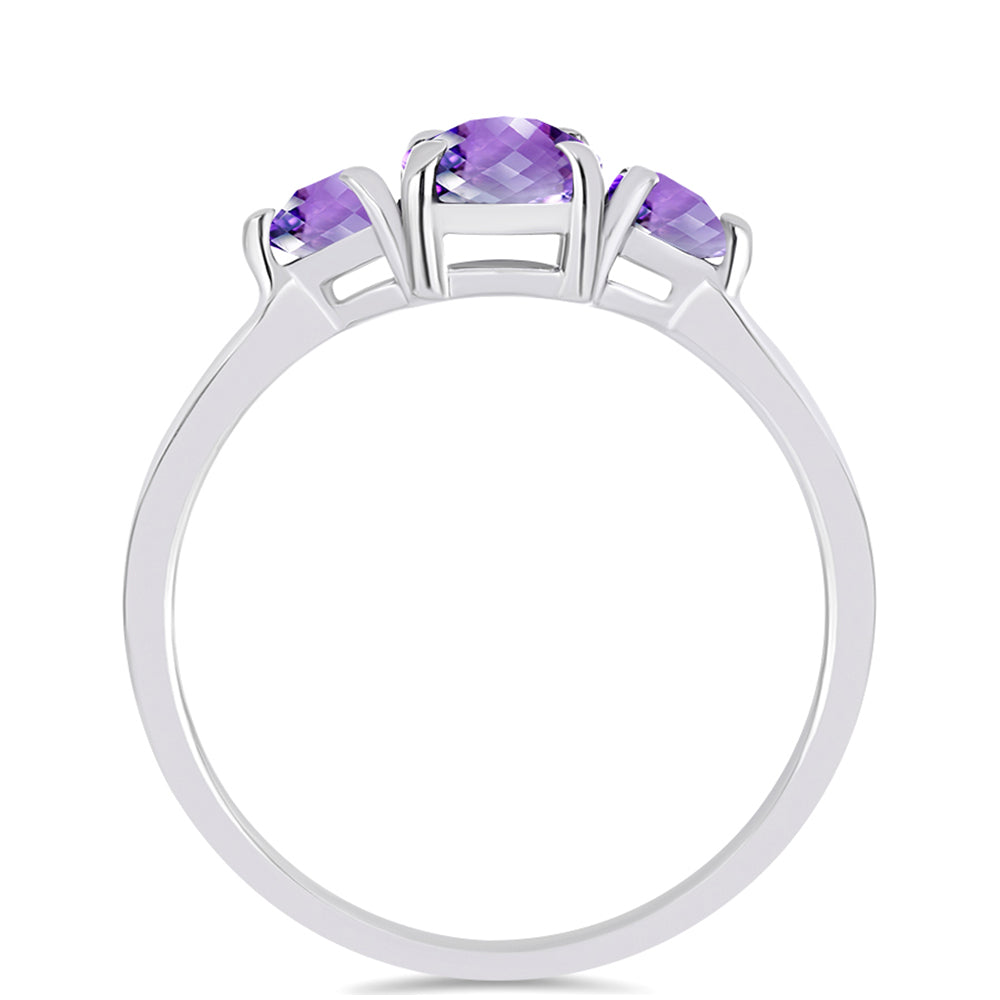 Silberring mit marokkanischem Amethyst 2