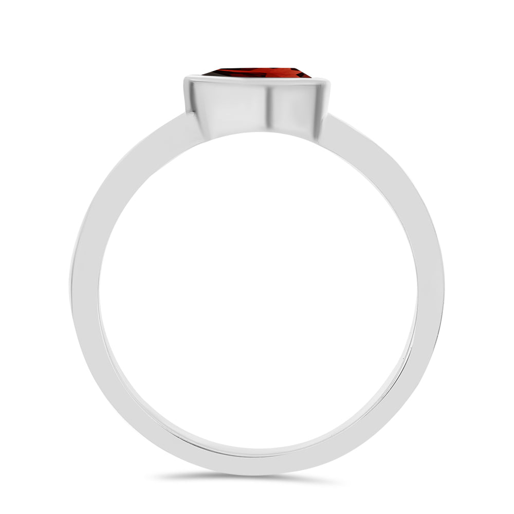 Silberring mit Barton Granat