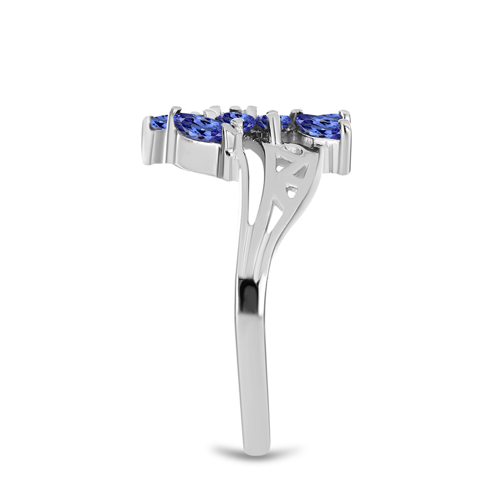 Silberring mit Tansanit