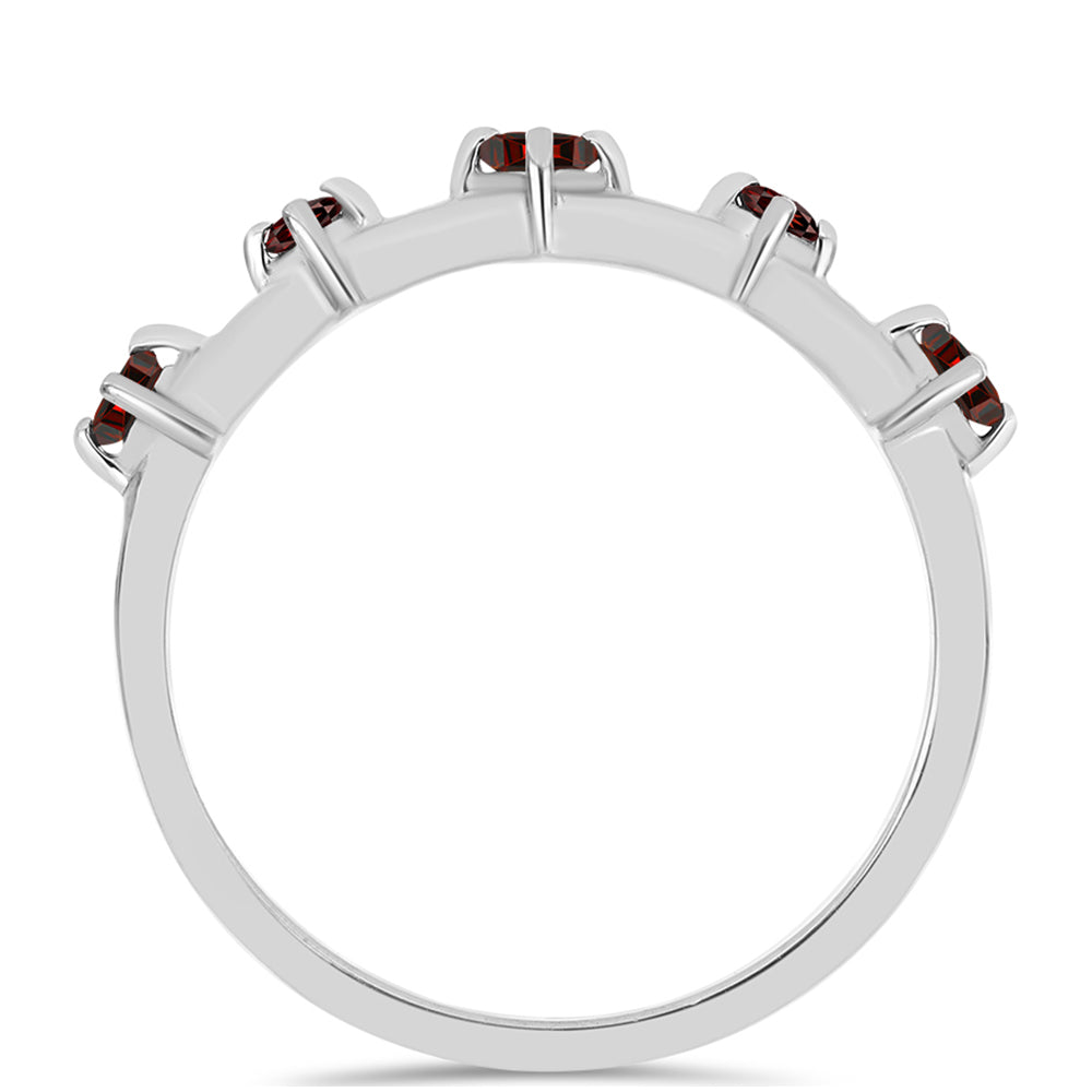 Silberring mit Barton Granat
