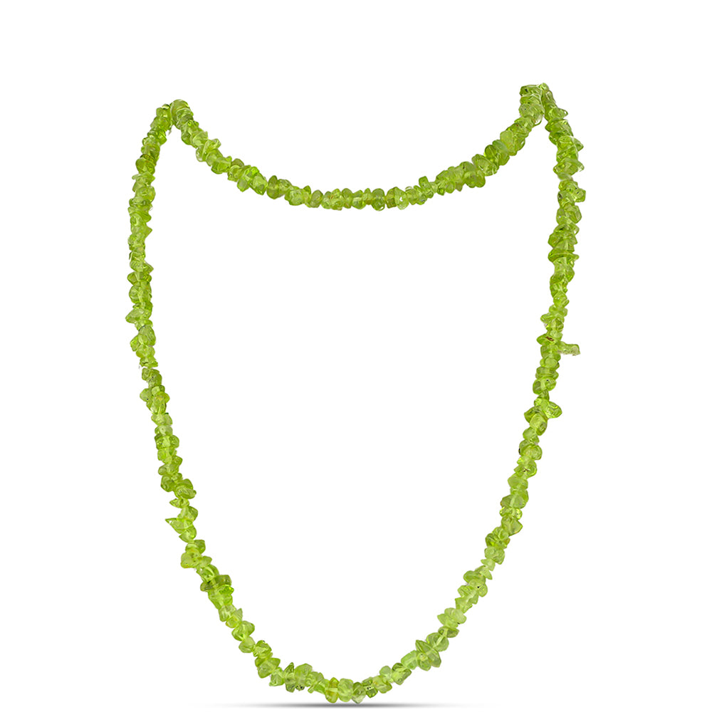 Nugget Halskette mit Peridot aus Changbai