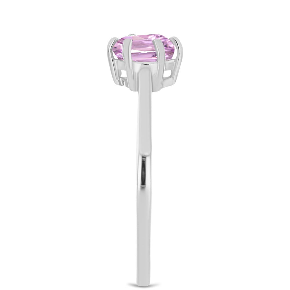 Silberring mit Kunzit aus Pala