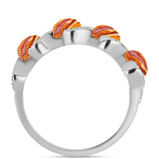 Silberring mit Löwenpfoten-Jaspis