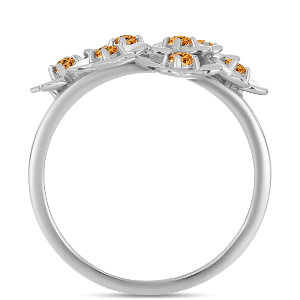 Silberring mit Kaiserlichem Gelben Topas