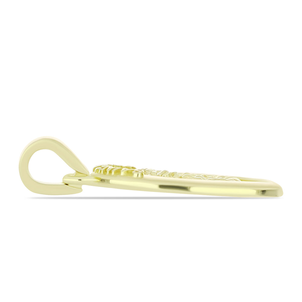 Goldplattierter Silberanhänger