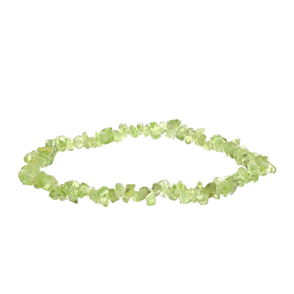 Schmuckgarnitur aus Nugget mit Peridot aus Changbai