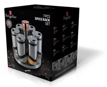 Berlingerhaus Gewürzständer-Set, 7-teilig 2