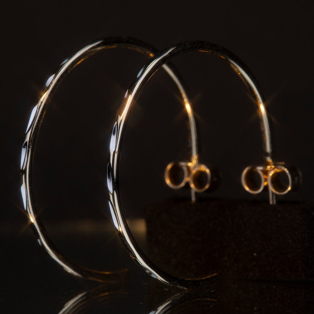 14 Kt Goldohrringe