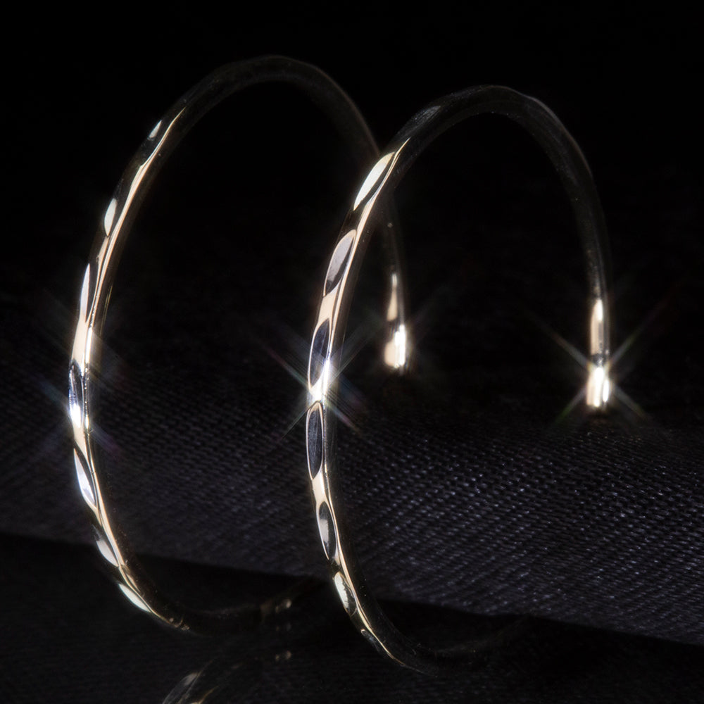 14 Kt Goldohrringe