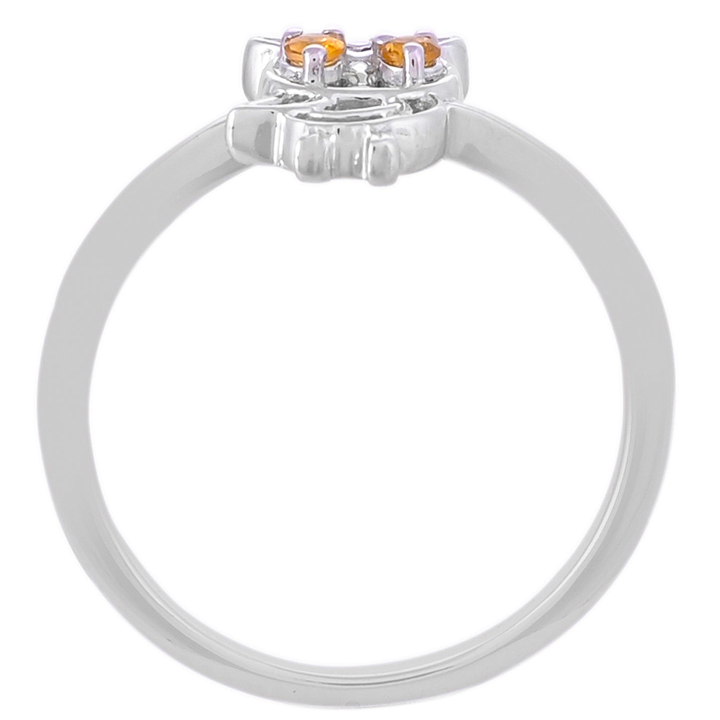 Silberring mit Zitrin