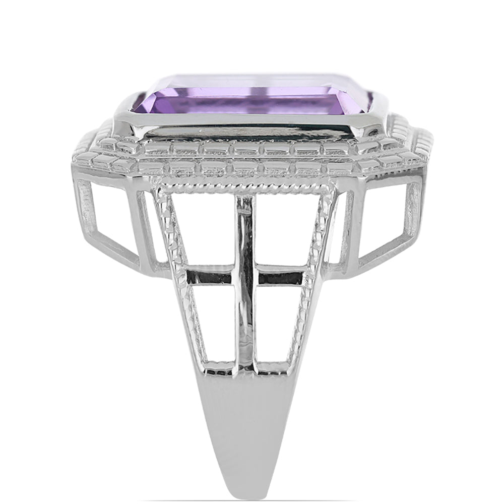 Silberring mit Amethyst aus Vera Cruz