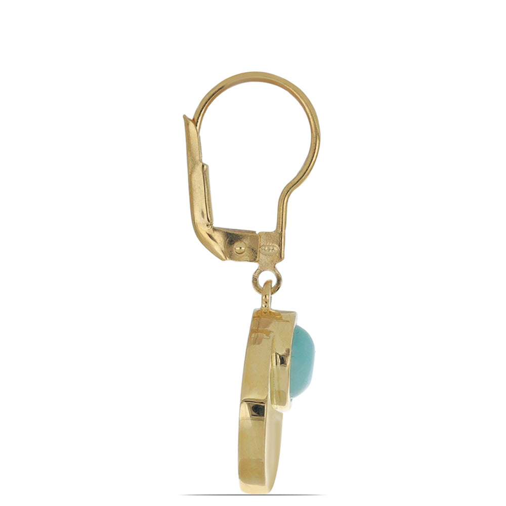 Goldplattierte Silberohrringe 2
