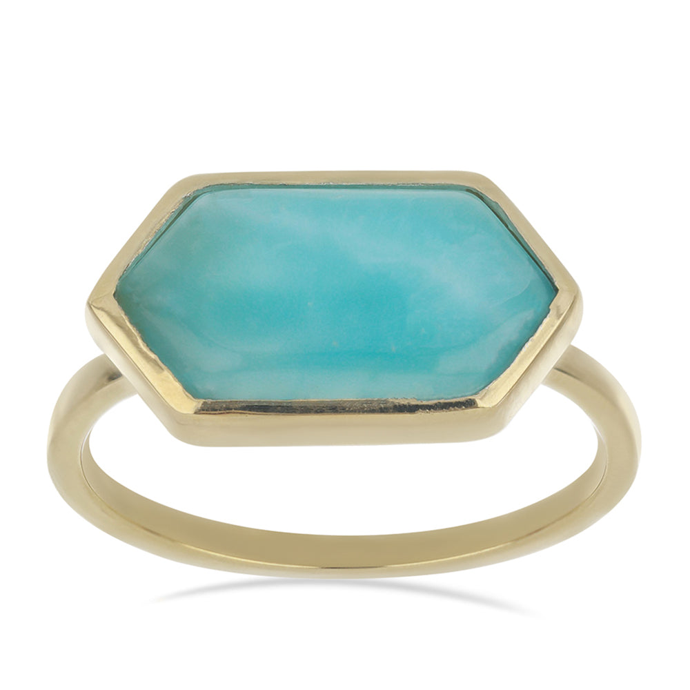 Goldplattierter Silberring 4