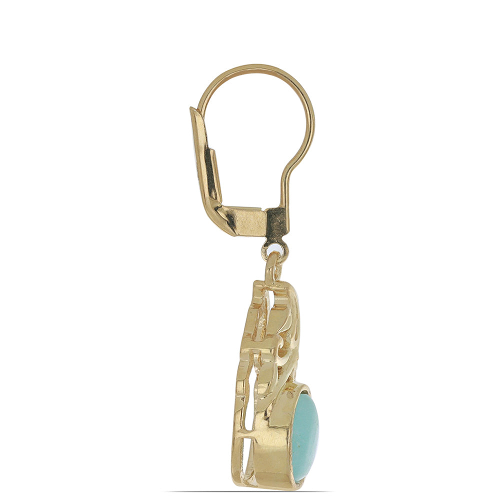Goldplattierte Silberohrringe 2