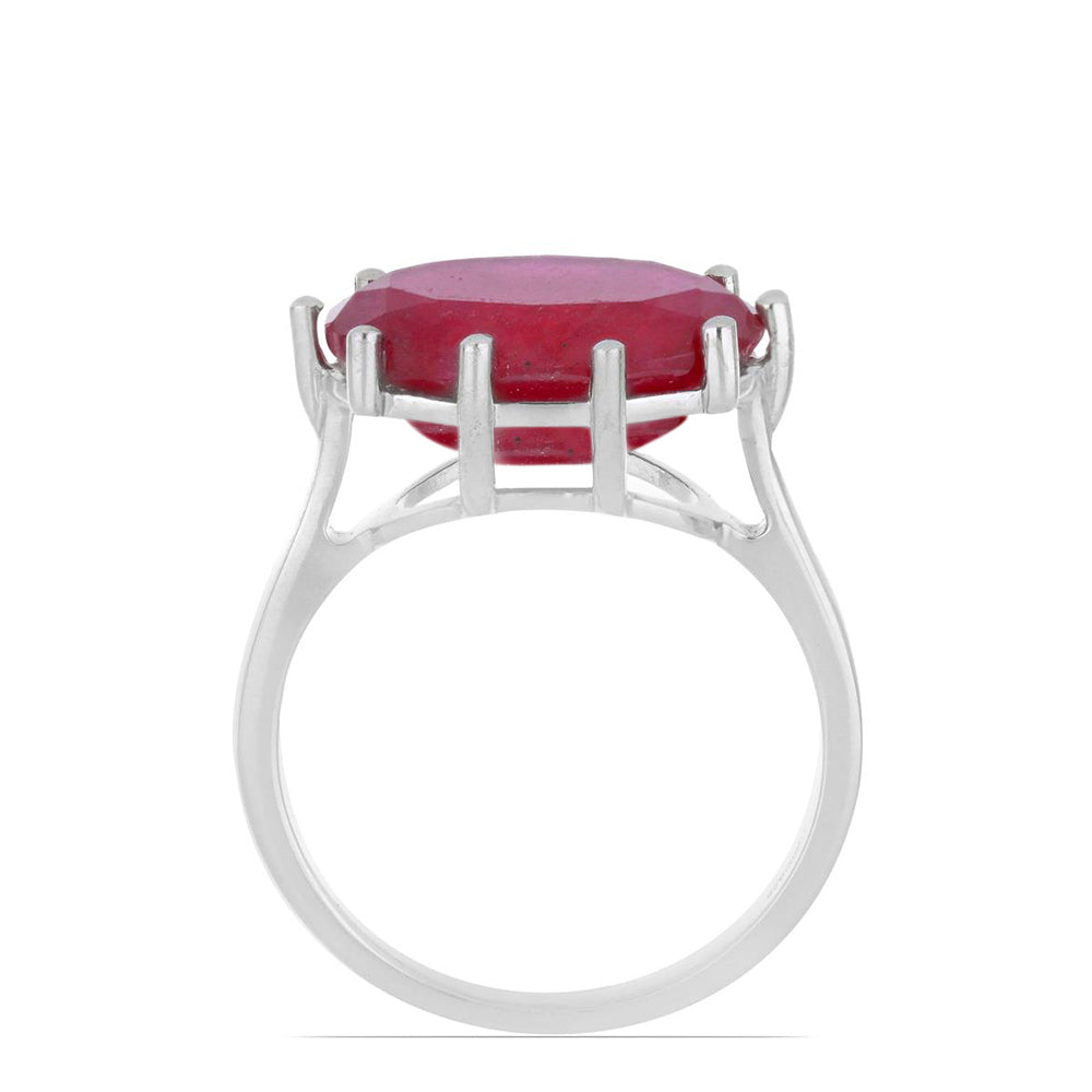 Silberring mit Rubin aus Madagaskar 3