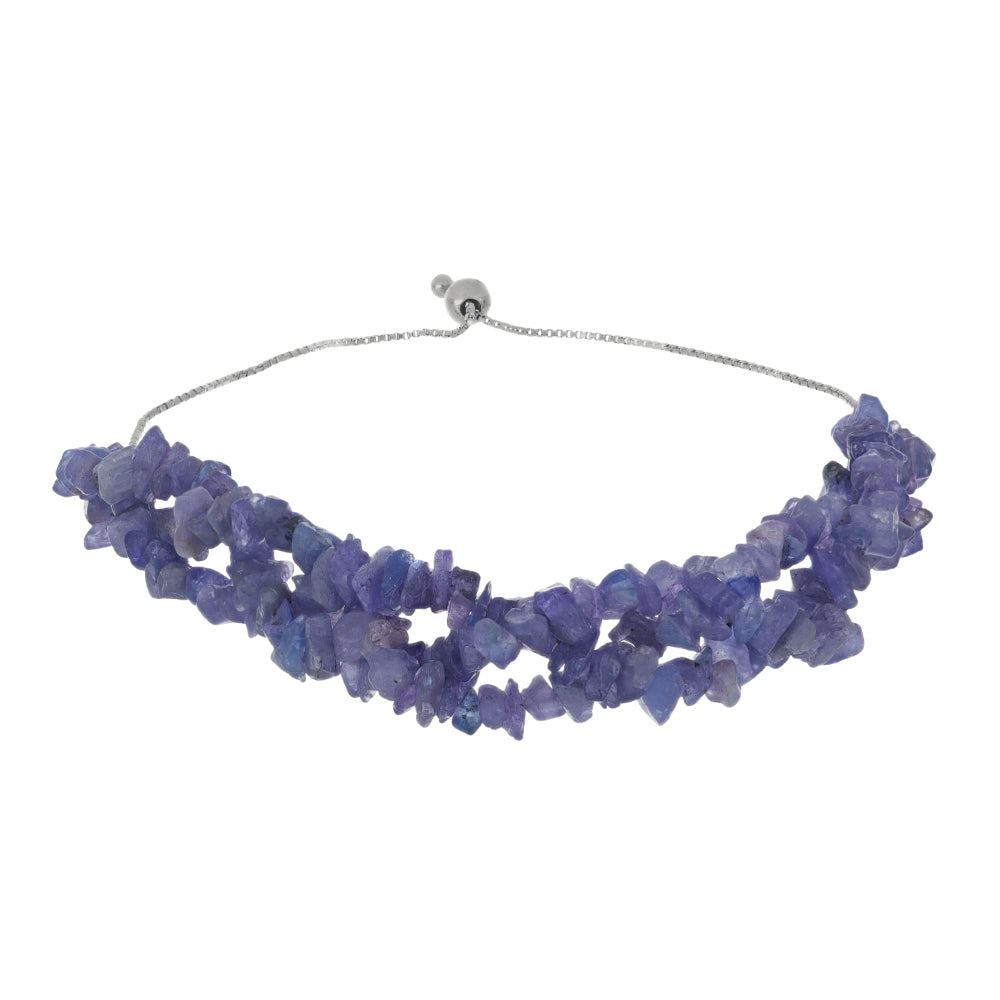 Silberarmband mit Tansanit