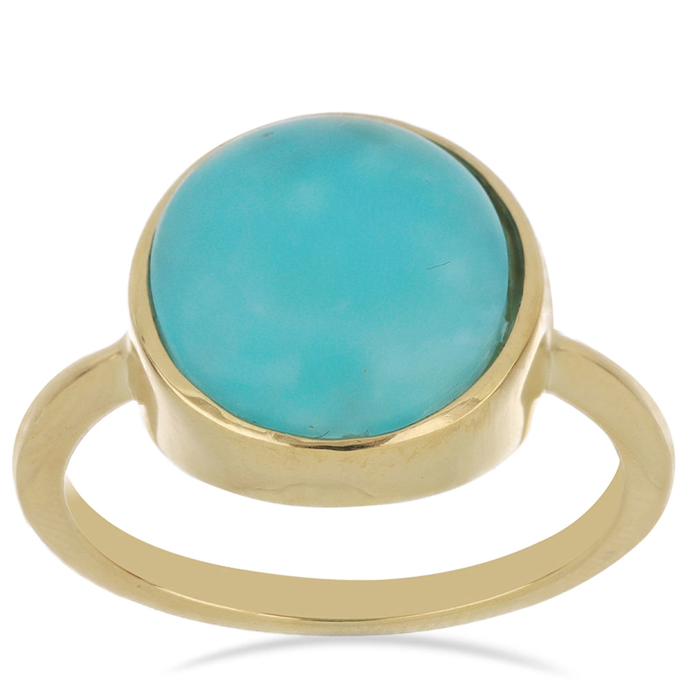 Goldplattierter Silberring