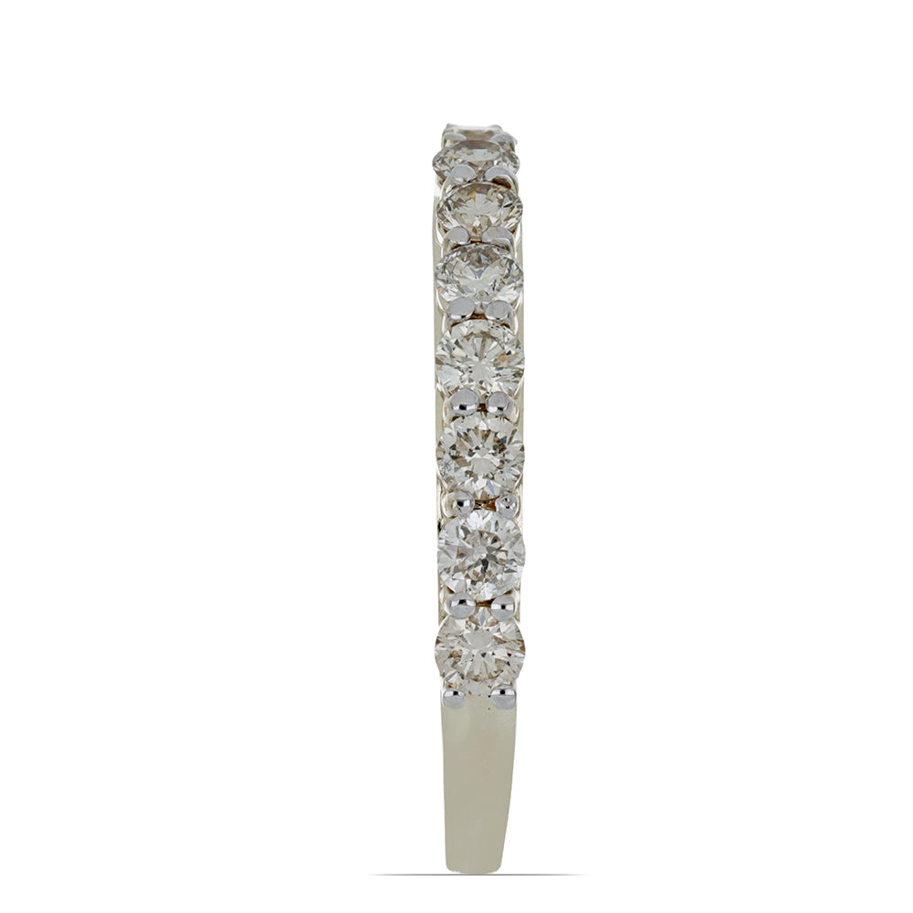 Goldring mit weißem Diamant 4