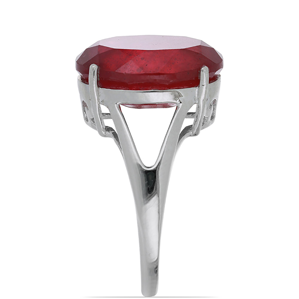 Silberring mit Rubin aus Madagaskar 4
