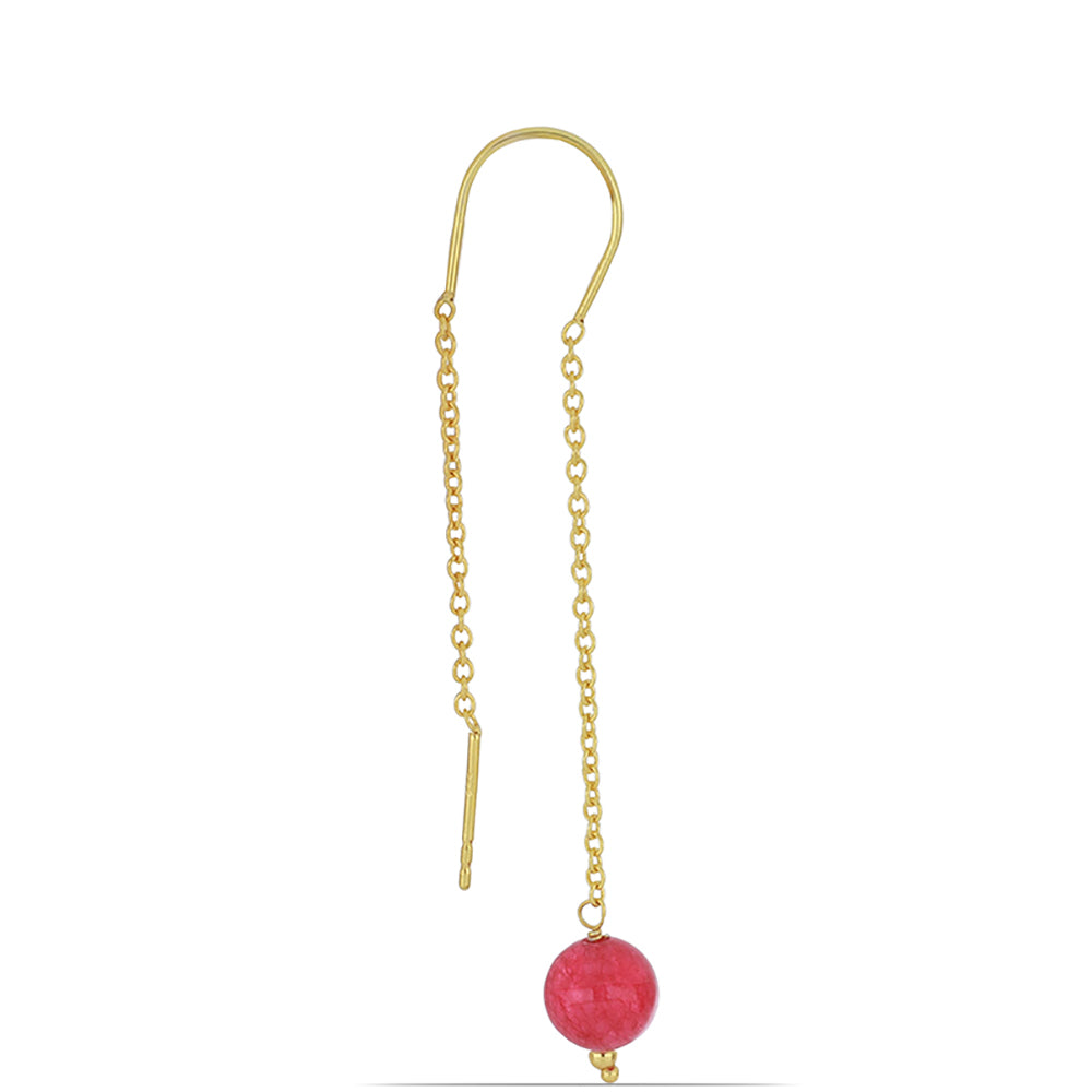 Goldplattierte Silberohrringe 2