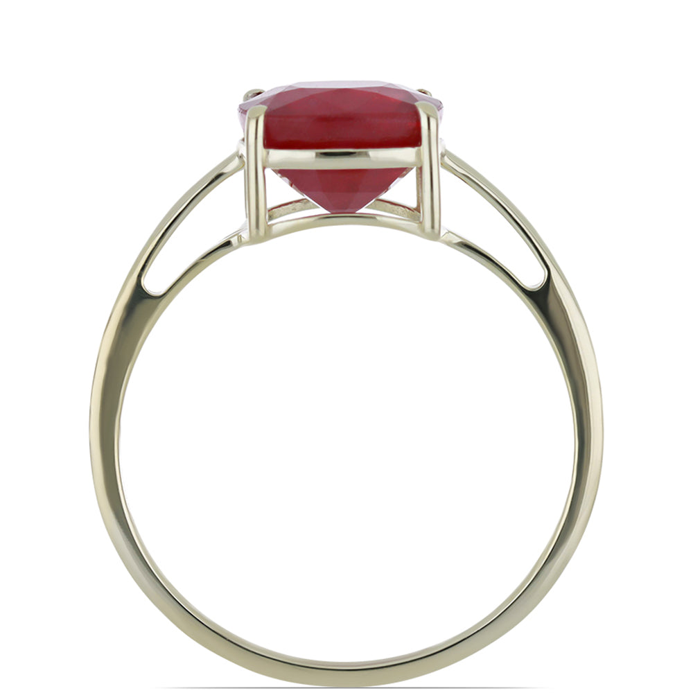 Goldring mit Rubin aus Madagaskar 2