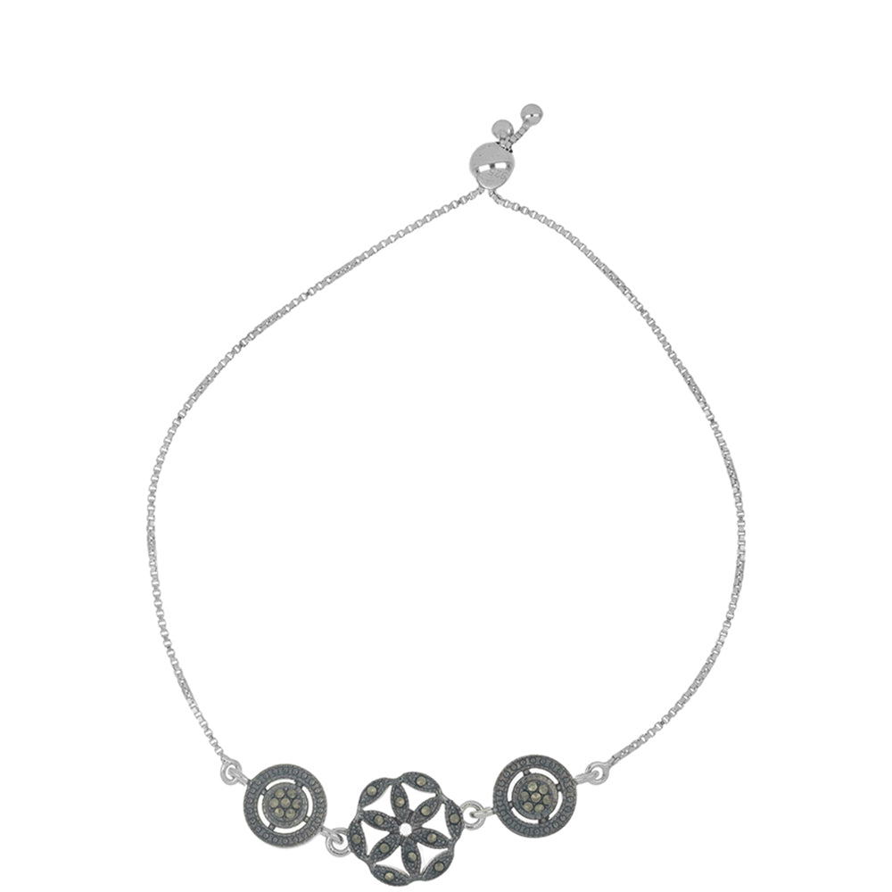 Silberarmband mit österreichischem Markasit