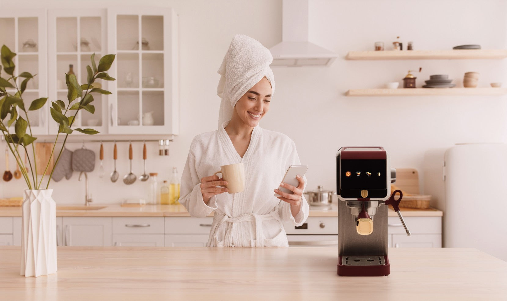 Berlinger Haus Digitale Espressomaschine 9 