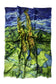 Cotton Scarf-Shawl, 70 cm x 180 cm, Van Gogh - Two Poplars