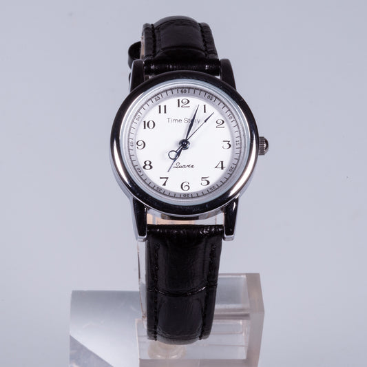Uhr aus goldplattierter Legierung mit weißem Emporia® Kristall
