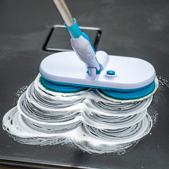 Hurricane Floating Mop – batteriebetriebener Rotationsmopp 1 