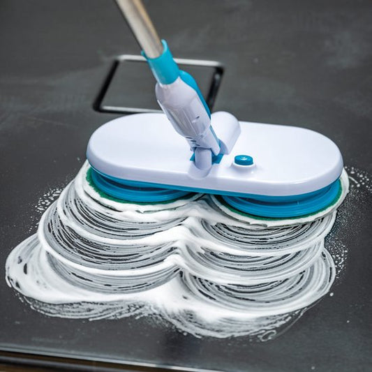 Hurricane Floating Mop – batteriebetriebener Rotationsmopp