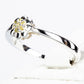 Silberring mit gelbem Diamant