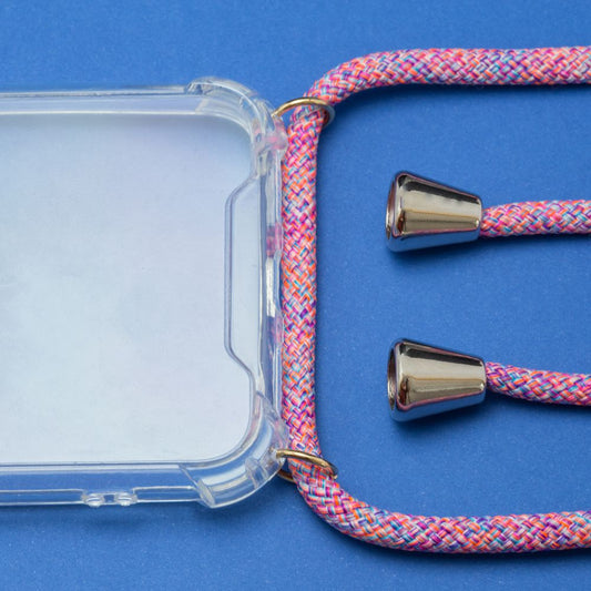 HMH transparente Handyhülle mit mehreren Ketten für Samsung Handys