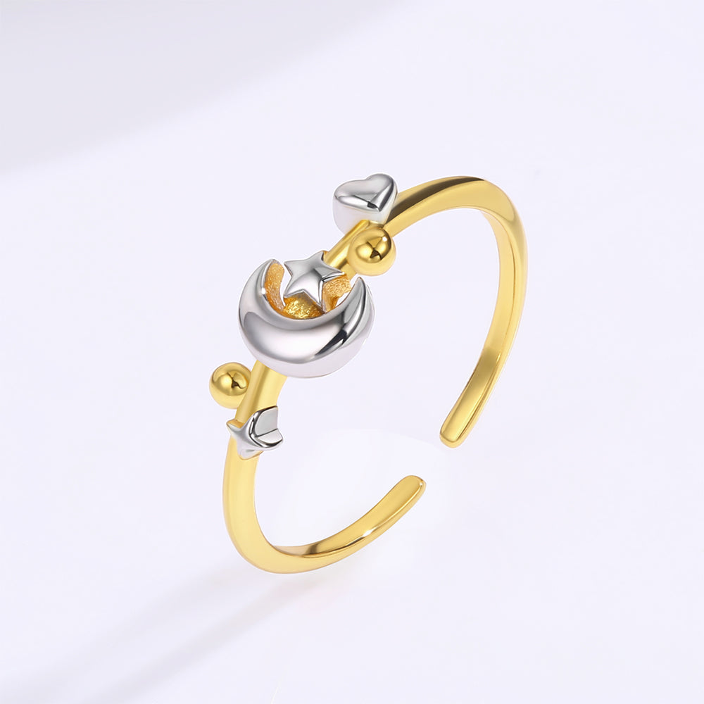 Ring aus goldplattierterr Legierung 1 